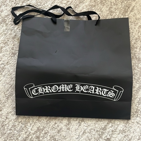 Large Chrome Hearts Black Shopping Bag used ones - Picture 3 of 3